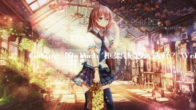 Golang 的 Web 框架该怎么选择？Web 开发又该怎样学？