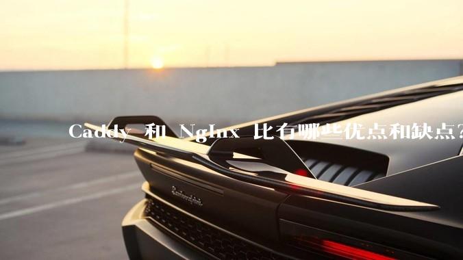 Caddy 和 Nginx 比有哪些优点和缺点？
