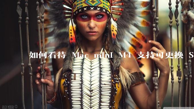 如何看待 Mac mini M4 支持可更换 SSD？